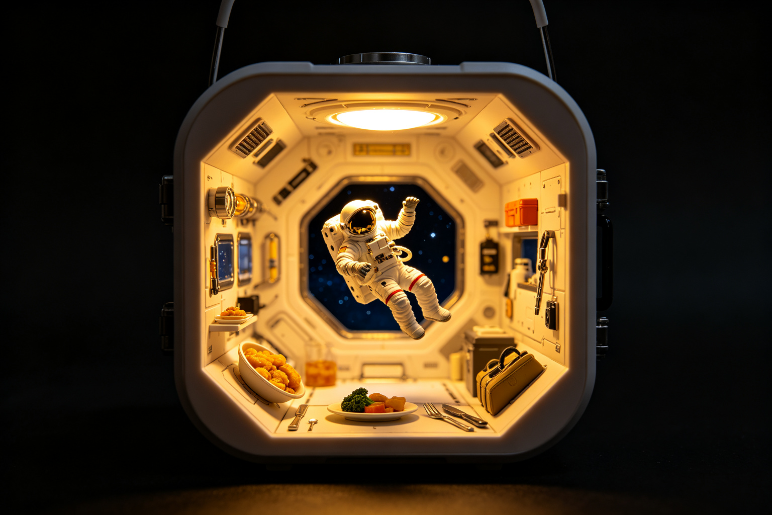 Zero Gravity Scene Lantern Display (ZD-242) - Space Lanterns by Zedong, dimensions 400x250x300cm
