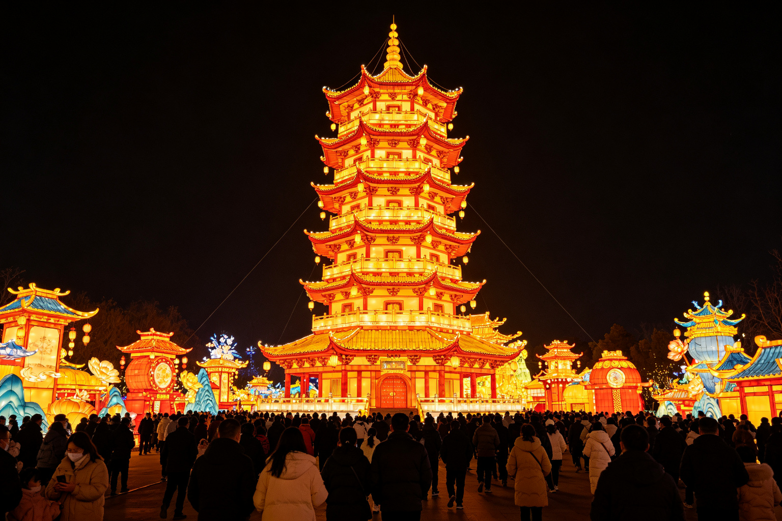 Large Scale Lantern Display